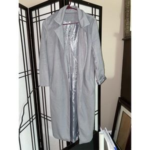 Grey long coat